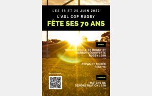 70ans ASL COP Rugby Le Mans