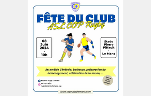 Fête du club ALS COP rugby