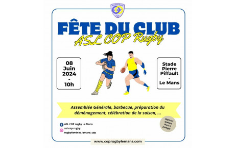 Fête du club ALS COP rugby